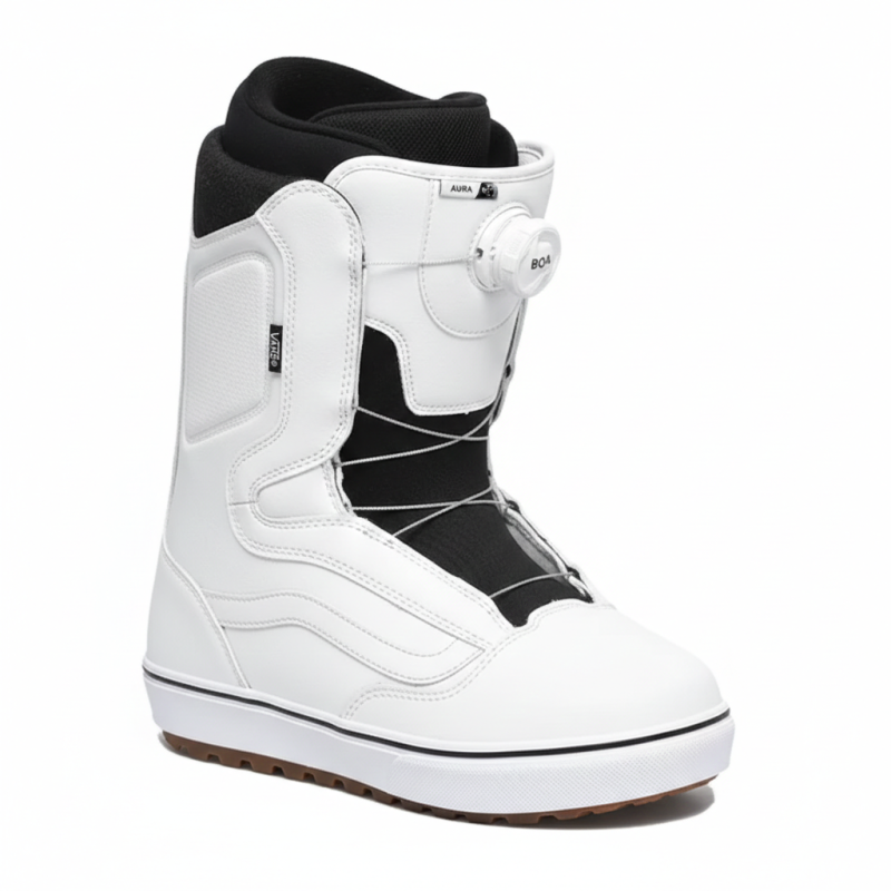 Boots Vans Aura Og Black White 8